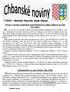 Chbanské noviny. 7/2015 Měsíčník Obecního úřadu Chbany VÝTAH Z 5/2015 ZASEDÁNÍ ZASTUPITELSTVA OBCE CHBANY ZE DNE 23.6.2015