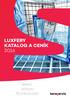 Luxfery KATALOG A CENÍK 2016