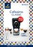 CLASSIC CLASSIC. Akce se vztahuje na kávovar Cafissimo Classic. Platí od 15. 2. do 21. 2. 2016 nebo do vyprodání zásob.