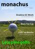 monachus journal Léto plné golfu Družstva GC Mnich Black Tee Cup CGAT na Mnichu Nejlepší amatéři na Mnichu Jak si stojí naše družstva v ligách