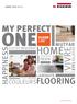 MY PERFECT ONE MUTFAK HOME. HappinessDekore LAMINATE. Couleurs. www.egger.com/floorline