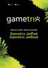 Návod k použití / Návod na použitie. Gametrix JetPad Gametrix JetSeat