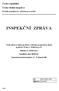 INSPEKČNÍ ZPRÁVA. Vyšší odborná škola grafická a Střední průmyslová škola grafická, Praha 1, Hellichova 22. Hellichova 22, 118 00 Praha 1
