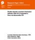 Research Paper 1/2012. Studie dopadů uzavření Obchodní dohody mezi EU a Kolumbií a Peru na ekonomiku ČR