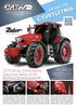 PF 2016. ZETOR by Pininfarina. budoucnost traktorů ZETOR ZIMA 2015 / 2016 ČTVRTLETNÍK. ZEMĚDĚLSKá A KOMUNÁLNÍ