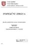Česká republika Česká školní inspekce. Ústecký inspektorát - oblastní pracoviště INSPEKČNÍ ZPRÁVA