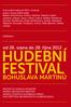 od 26. srpna do 28. října 2012 HUDEBNÍ FESTIVAL BOHUSLAVA MARTINŮ