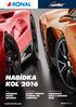 NABÍDKA KOL 2016 SKVĚLÝ PŘENOS VÝKONU NA VOZOVKU POŘÁDNÁ PORCE DESIGNU KARBONOVÉ KOLO Z JEDNOHO KUSU. ronal-wheels.com CARBON REVOLUTION RONAL