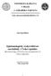 Epidemiologický výskyt klíšťové encefalitidy v České republice Epidemiology of tick-borne encephalitis in Czech Republic