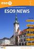 ESO9 NEWS. Informační zpravodaj ESO9 intranet a.s. systém, který roste s vámi. Z tohoto čísla: Vydání. Setkání uživatelů 2012.