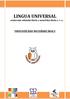 LINGUA UNIVERSAL soukromá základní škola a mateřská škola s. r. o. PROVOZNÍ ŘÁD MATEŘSKÉ ŠKOLY