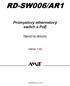 RD-SW006/AR1 Průmyslový ethernetový switch s PoE