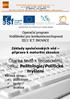 Operační program Vzdělávání pro konkurenceschopnost III/2 ICT INOVACE. Základy společenských věd příprava k maturitní zkoušce