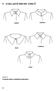 stojáčkový košilový pololežatý ležatý stojatý obrázek 9.1 Technické nákresy základních druhů límců