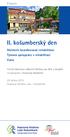 II. košumberský den. Možnosti koordinované rehabilitace Týmová spolupráce v rehabilitaci Varia. Program