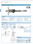 Digitální posuvný hloubkoměr 30 EW dle normy krytí IP67. Parametry. Technická data. Příslušenství IP67. Měření roztečí. Měření hloubek.