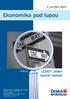 1. čtvrtletí 2007. Ekonomika pod lupou. (2)007: Jeden scénář nestačí. Fokus