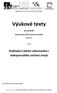 Výukové texty. pro předmět. Automatické řízení výrobní techniky (KKS/ARVT) na téma. Podklady k jištění výkonového i slaboproudého zařízení stroje