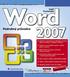 Word 2007. Josef Pecinovský. podrobný průvodce