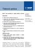 Tisková zpráva. BASF: Tržní prostředí je i nadále nestálé a náročné. Celý rok 2015: Tržby ve výši 70,4 miliardy eur (minus 5 %)