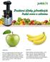 Pozitivní účinky jednotlivých druhů ovoce a zeleninu