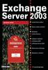 Exchange Server 2003. Obsah. Pod kování... 10