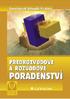 PhDr. Tomáš Novák Mgr. Bohumila Prùchová PØEDROZVODOVÉ A ROZVODOVÉ PORADENSTVÍ