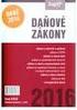 Daň z přidané hodnoty Daň z příjmů Daň z nemovitých věcí Daňový řád Účetnictví Dotazy a odpovědi