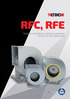 RFC, RFE. Radiální ventilátory s přímým pohonem Directly driven radial fans 2016 TD /16