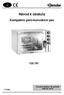Návod k obsłuŝę. Kompaktní paro-konvekční pec Návod k obsluze by měl být vždy po ruce! V1/