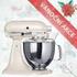- barva Bílá káva Kuchyňský robot KitchenAid Artisan 5KSM150PS - Vánoční akce - barva Bílá káva
