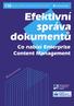 Efektivní správa dokumentù Co nabízí Enterprise Content Management