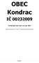 OBEC Kondrac IČ Závěrečný účet obce za rok Zpracovaný na základě zákona č. 250/2000 Sb., o rozpočtových pravidlech územních rozpočtů