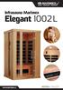 Infrasauna Marimex Elegant 1002 L