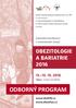 OBEZITOLOGIE & BARIATRIE 2016