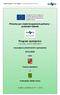 Příručka pro české kooperační partnery podávání žádosti. Program spolupráce. CCI-Code: 2014TC16RFCB017. na podporu přeshraniční spolupráce.