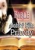 Bible: Božský filtr pravdy