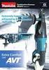 DHR263 DHR264. GB Cordless Combination Hammer INSTRUCTION MANUAL. PL M otowiertarka Akumulatorowa INSTRUKCJA OBS UGI