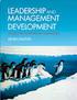 LEADERSHIP MANAGEMENT DEVELOPMENT