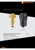 Zeparo Cyclone. Automatické odvzdušňovací ventily a separátory Separátor kalu s cyklónovou technologií a tepelnou izolací s magnetem