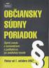 Zákon č. 99 / 1963 Zb. Občiansky súdny poriadok