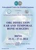 EAR AND TEMPORAL BONE SURGERY