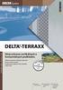 DELTA -TERRAXX. Silná ochrana vertikálnych a horizontálnych podkladov CPD-13