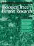 SIMULTANEOUS DETERMINATION OF COPPER, CADMIUM AND LEAD IN BIOLOGICAL MATRIX SOUČASNÉ STANOVENÍ MĚDI, KADMIA A OLOVA V BIOLOGICKÉ MATRICI