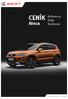 CENÍK. Ateca. Reference Style Xcellence TECHNOLOGY TO ENJOY