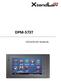 DPM-573T UŽIVATELSKÝ MANUÁL. Alarm Security. Multimedia. Direct Call Guard Unit. Intercom. 1 2 User Setup Estate Management 3. Intelligent Home.