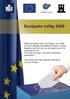 Európske voľby Európske voľby 2009