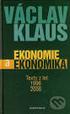 EDICE UČEBNÍCH TEXTŮ. Ekonomika podniku. Jaroslava Hyršlová Ji í Kle ka. 2. aktualizované vydání EKONOMIE. Vysoká škola ekonomie a managementu