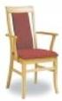 223. Model 223 je stylovou pracovní židlí. Opěradlo je opticky i materiálovou