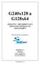 G240x128 a G128x64 JEDNOTKY IMPLEMENTUJÍCÍ GRAFICKÉ OPERACE VE VIDEOPAMĚTI. Příručka uživatele a programátora